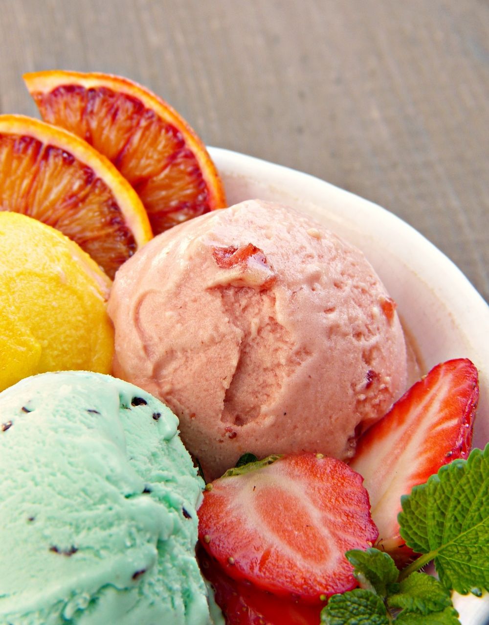italiensk dessert i glas